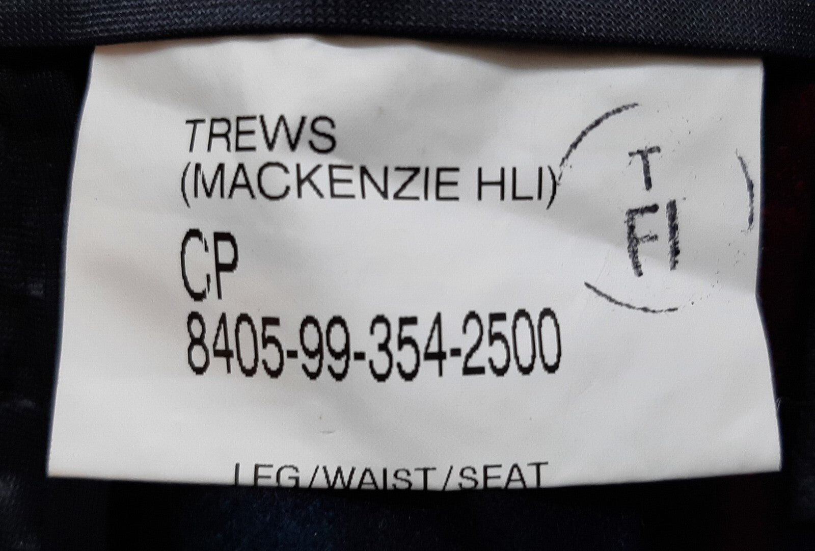 British Army Trews Scottish Regimental Mackenzie Highland Light Infantry Tartan