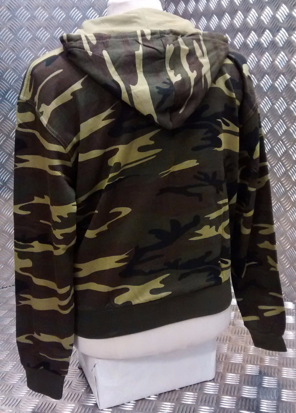 Woodland Camo Style Hoody Freestyle Skate Boarder Skater - All Sizes - NEW