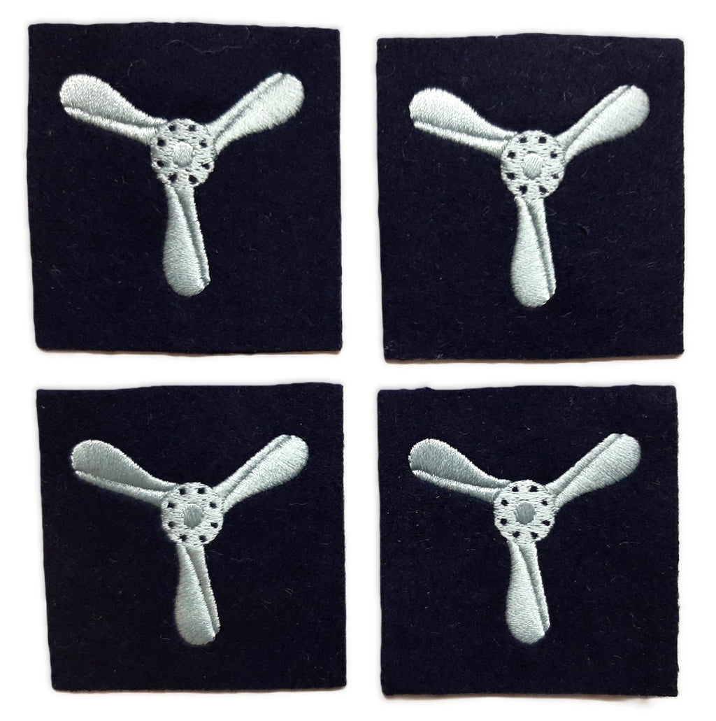 RAF Royal Air Force SAC Badges Senior Aircraftsman / Woman Arm Qualification Badges x 4