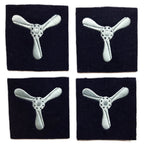 RAF Royal Air Force SAC Badges Senior Aircraftsman / Woman Arm Qualification Badges x 4