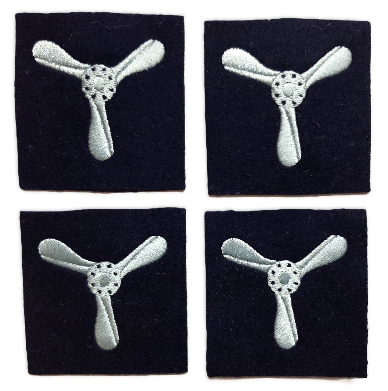 RAF Royal Air Force SAC Badges Senior Aircraftsman / Woman Arm Qualification Badges x 4