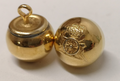 Royal Horse Artillery RHA Full Ball Gold Coloured Ceremonial Buttons 25L
