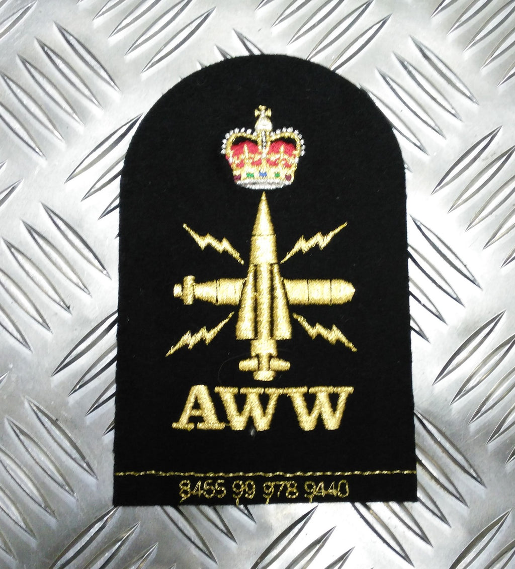 RN Royal Navy Embroidered Assorted Branch Qualification Badges Patches