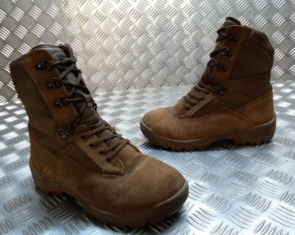 Army Desert Boots Brown British Soldier Warm Weather Desert / Patrol Footwear