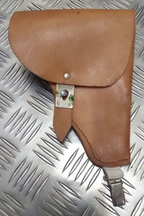 Tan Leather Holster Unknown Vintage Eastern Bloc Pistol Holder HNN1