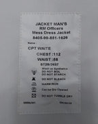 RM Royal Marines Mess Jacket White British Royal Dress Jacket Assorted Sizes