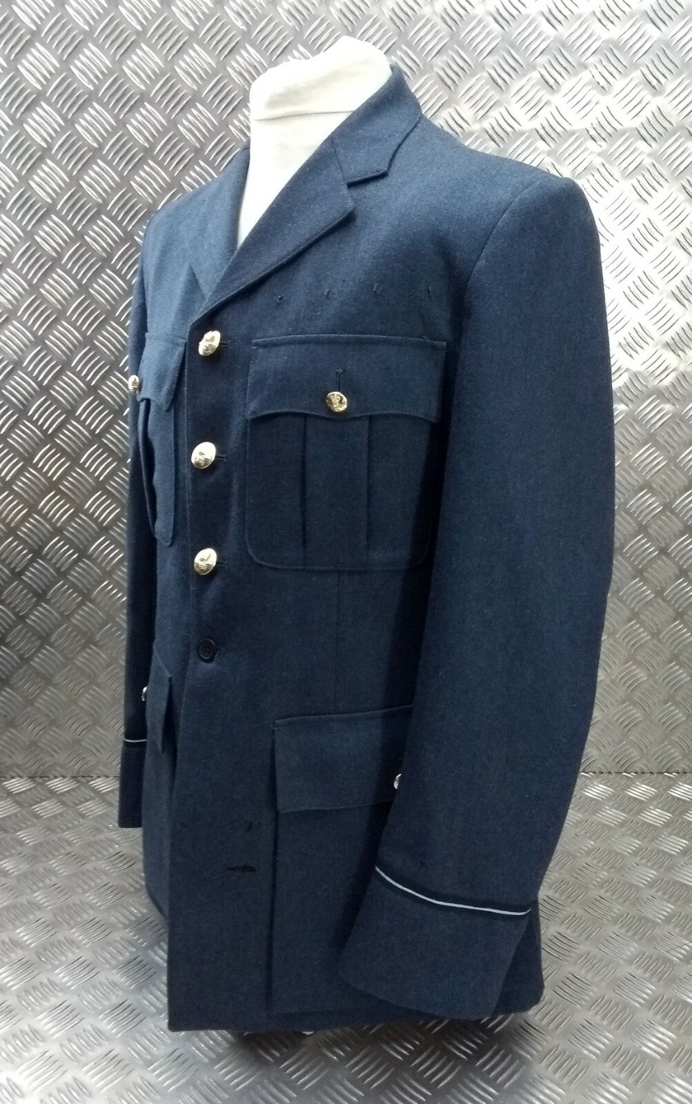 No1 Dress Jacket A/F Blue OFC Pattern Faulty Size 112cm