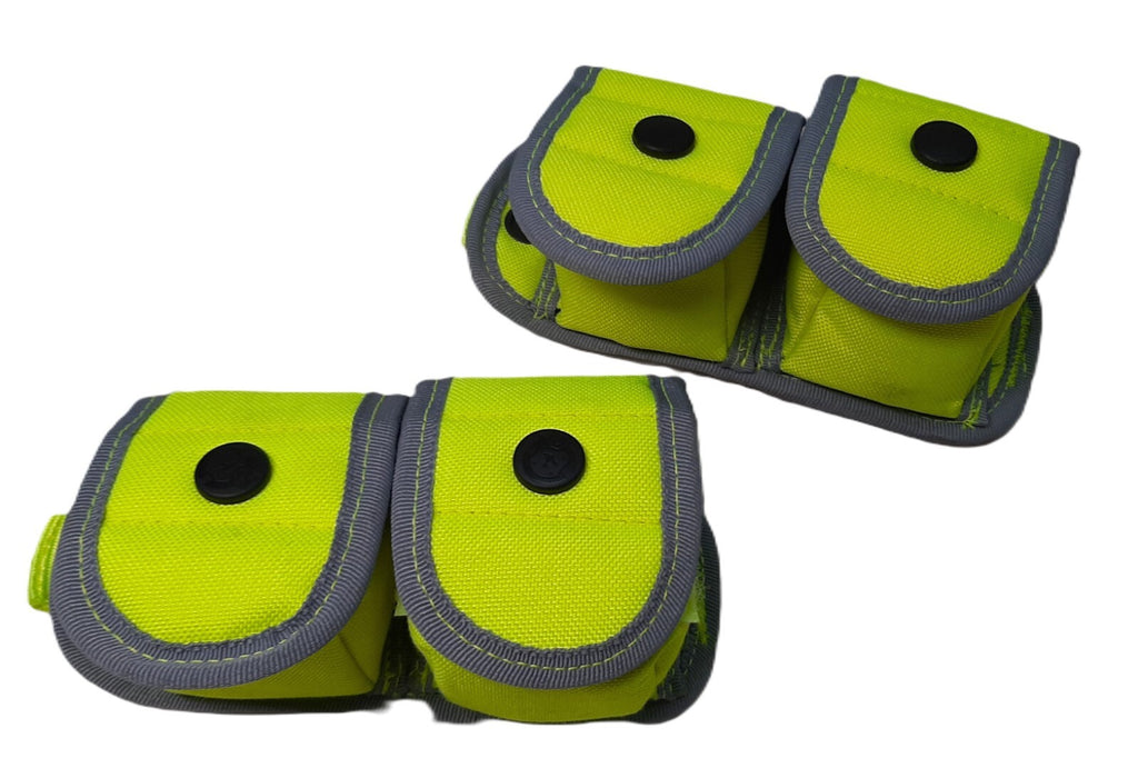 Cartridge Head Holder "Aegis" / "Safariland" Hi Viz Small Double Molle Pouch X2