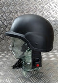 Genuine British Army Cadet Mk7 Style Fully Adjustable Helmet With Camo Cover