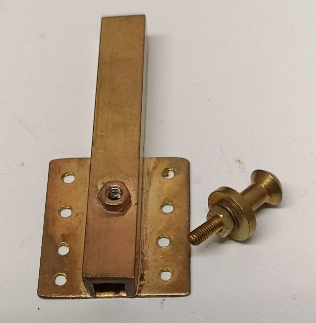 Brass Plume Receiving / Securing Box