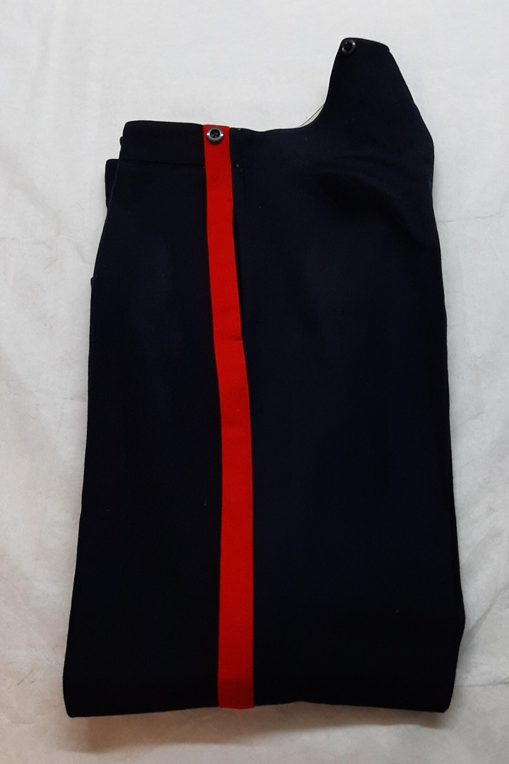 No1 RMAS Trousers British Army Pattern Cadet Officer Dress 1" Red Stripes W34"