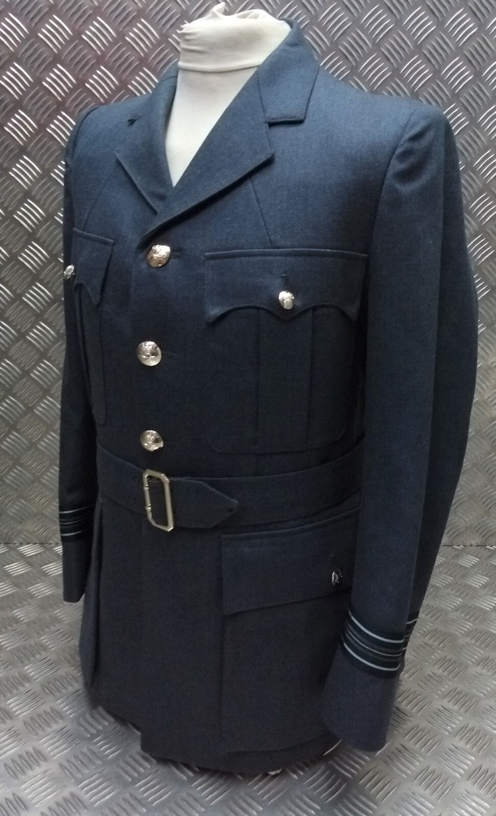 Vintage No1 Jacket RAF Royal Air Force OFC Cuff Ribbons Old Pattern 80s