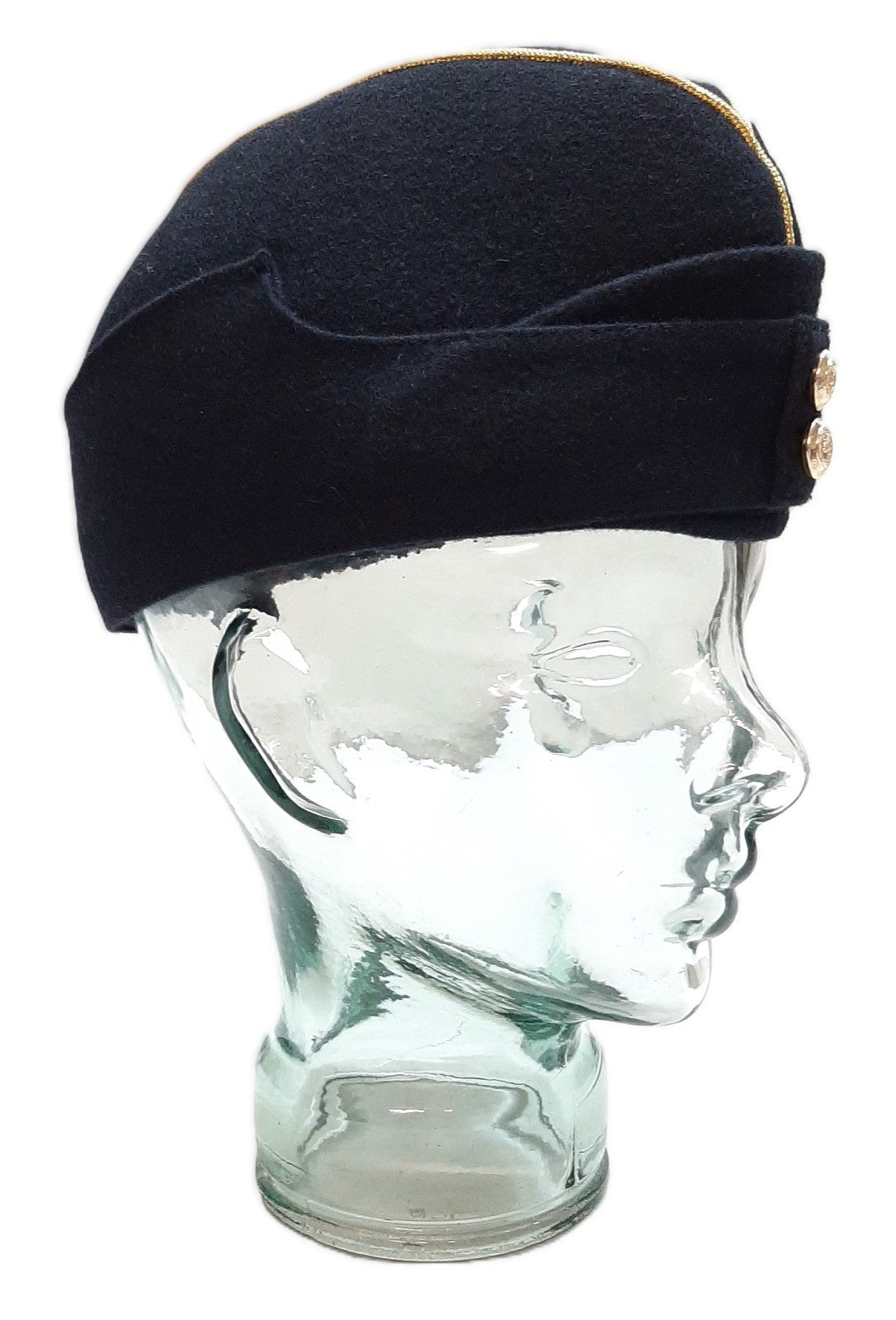 Royal Engineers RE Side Cap British Forage Hat With Badge Size 54cm
