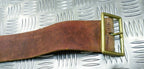 Vintage Drum Belt Brown Leather British Issue Pre WW2 Faulty