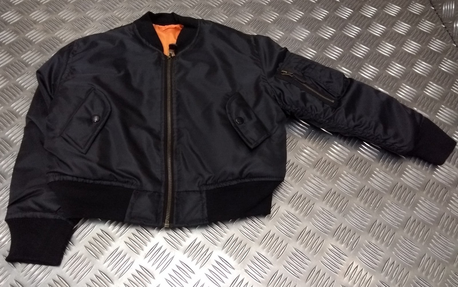RAF Kids Army Royal Air Force MA1 Flight Pilot Bomber Style Childrens Flying Jacket - NEW