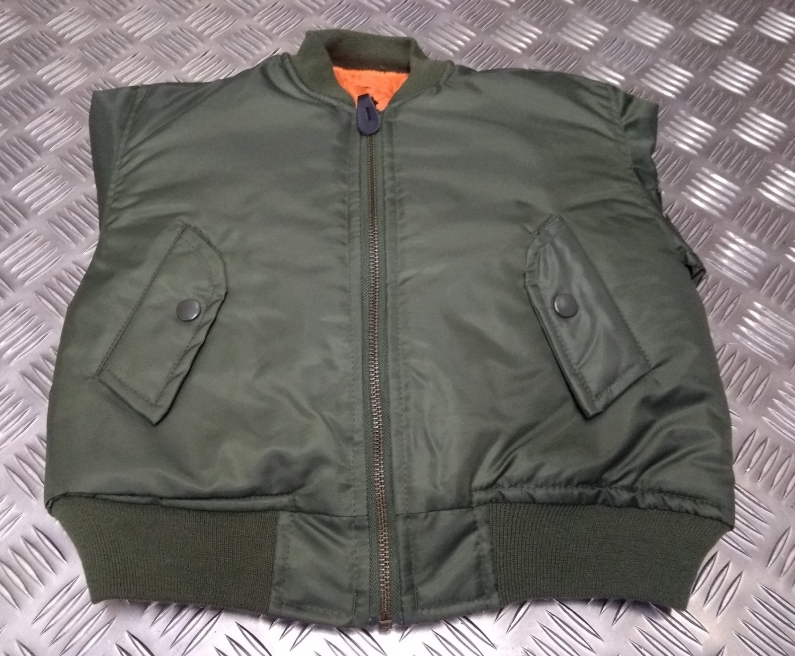 RAF Kids Army Royal Air Force MA1 Flight Pilot Bomber Style Childrens Flying Jacket - NEW