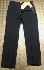 Vintage RAF Royal Air Force Trousers Blue Grey Colour Re-enactment Retro Clothing W31" L31"