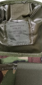 DPM Woodland Camo Utility Pouch Genuine British