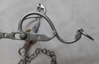 H Cav Horse Bit British Army Issue The Life Guards Chrome Mouthpiece & Insignia