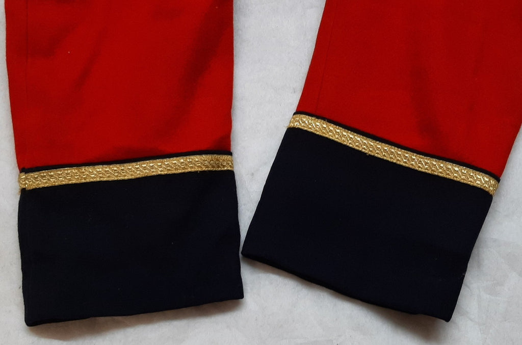 British Army Red Long Coat Royal Hospital Chelsea Q/C Buttons C/SGT