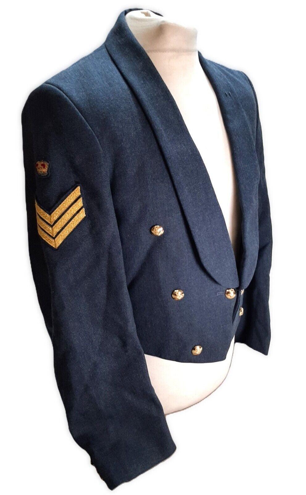 RAF No5 Mess Jacket Air Force Blue / Grey Royal Air Force Colour Size 109cm Long