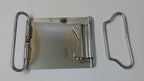 Genuine Issue Plain Chrome Plate Ceremonial Parade Belt Buckle