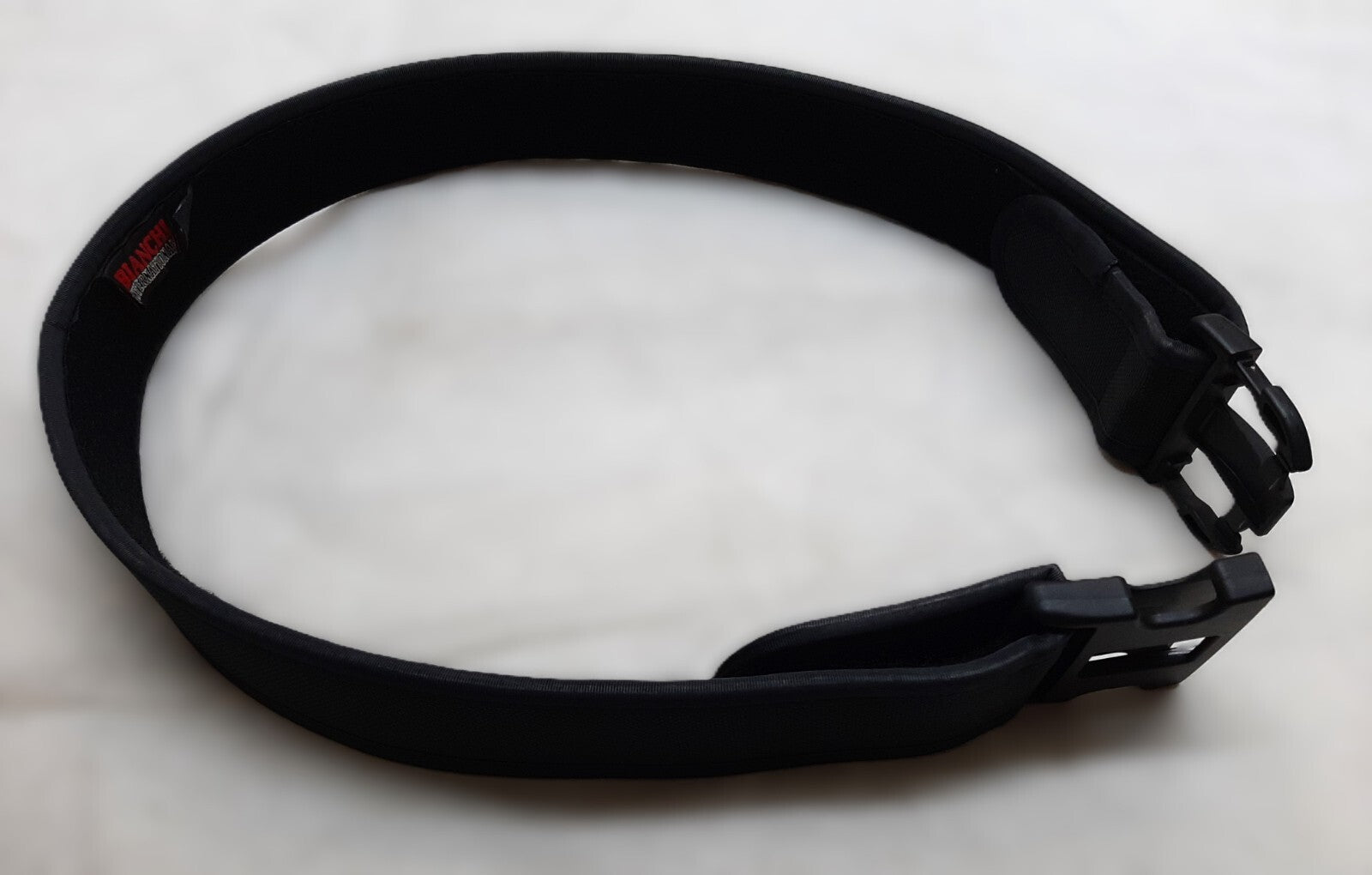 Black Waist Belt Duty Load Carrying British Bianchi Cordura 3 Point QR Buckle