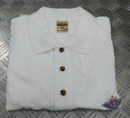 RAF Royal Air Force PTI White Polo T Shirt with Jerzees Physical Training Instructor Logo