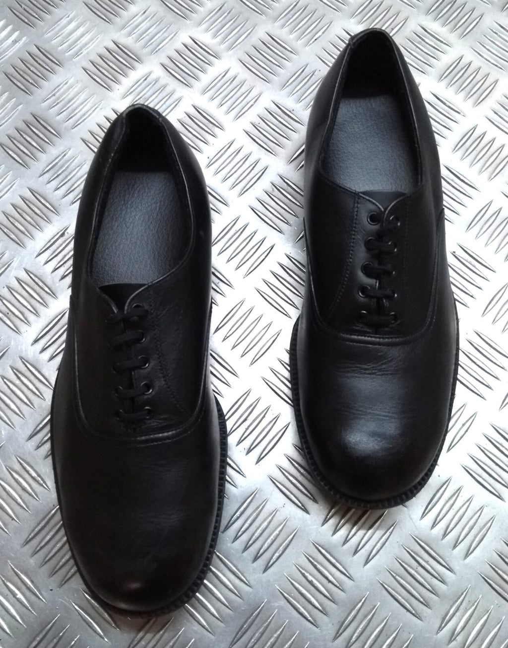 Army Service Shoes British Uniform Dress Pattern DMS Sole Soft Lined UK 7L
