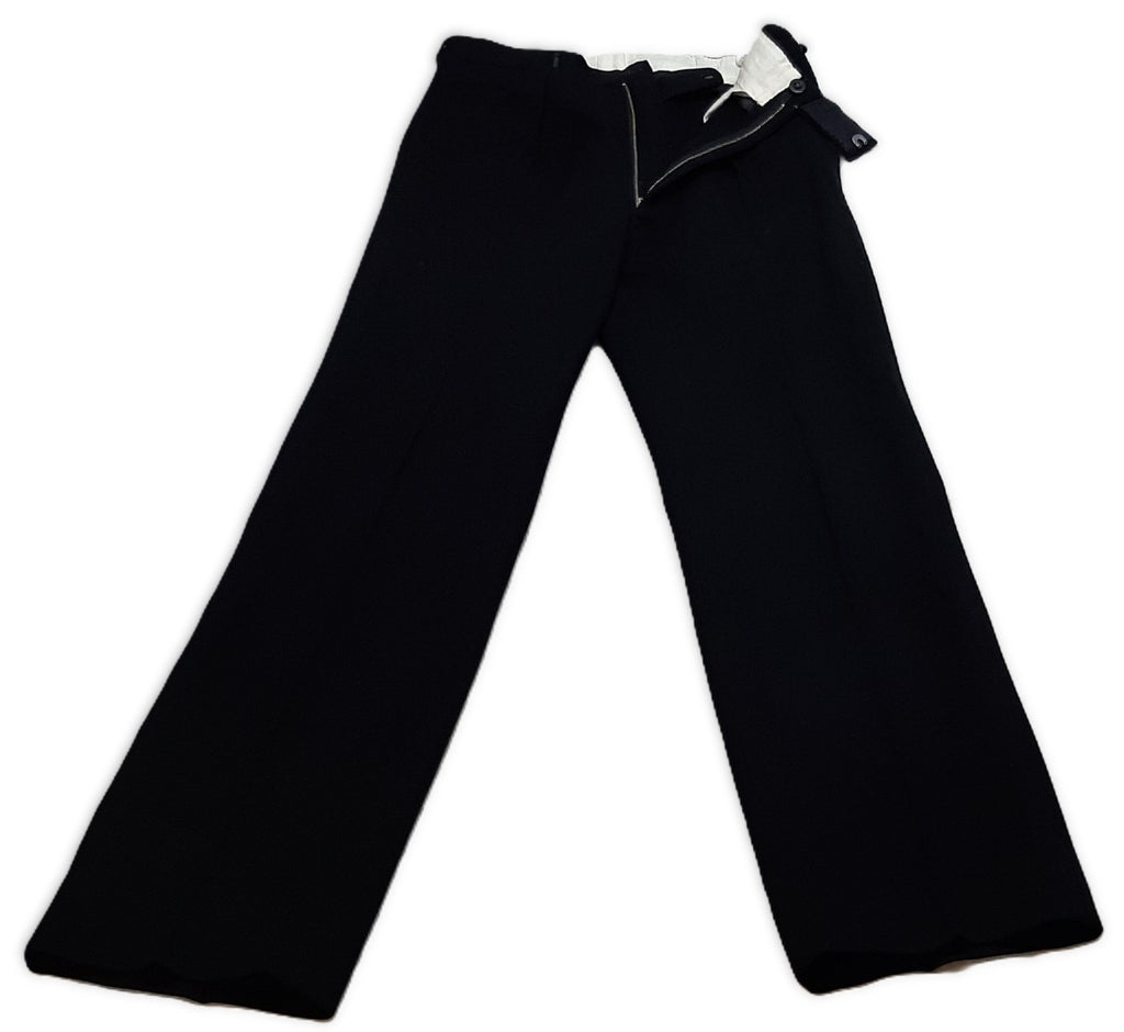 Naval No1 Trousers British Royal Navy Officers RN Vintage Old 1980s Pattern W31"