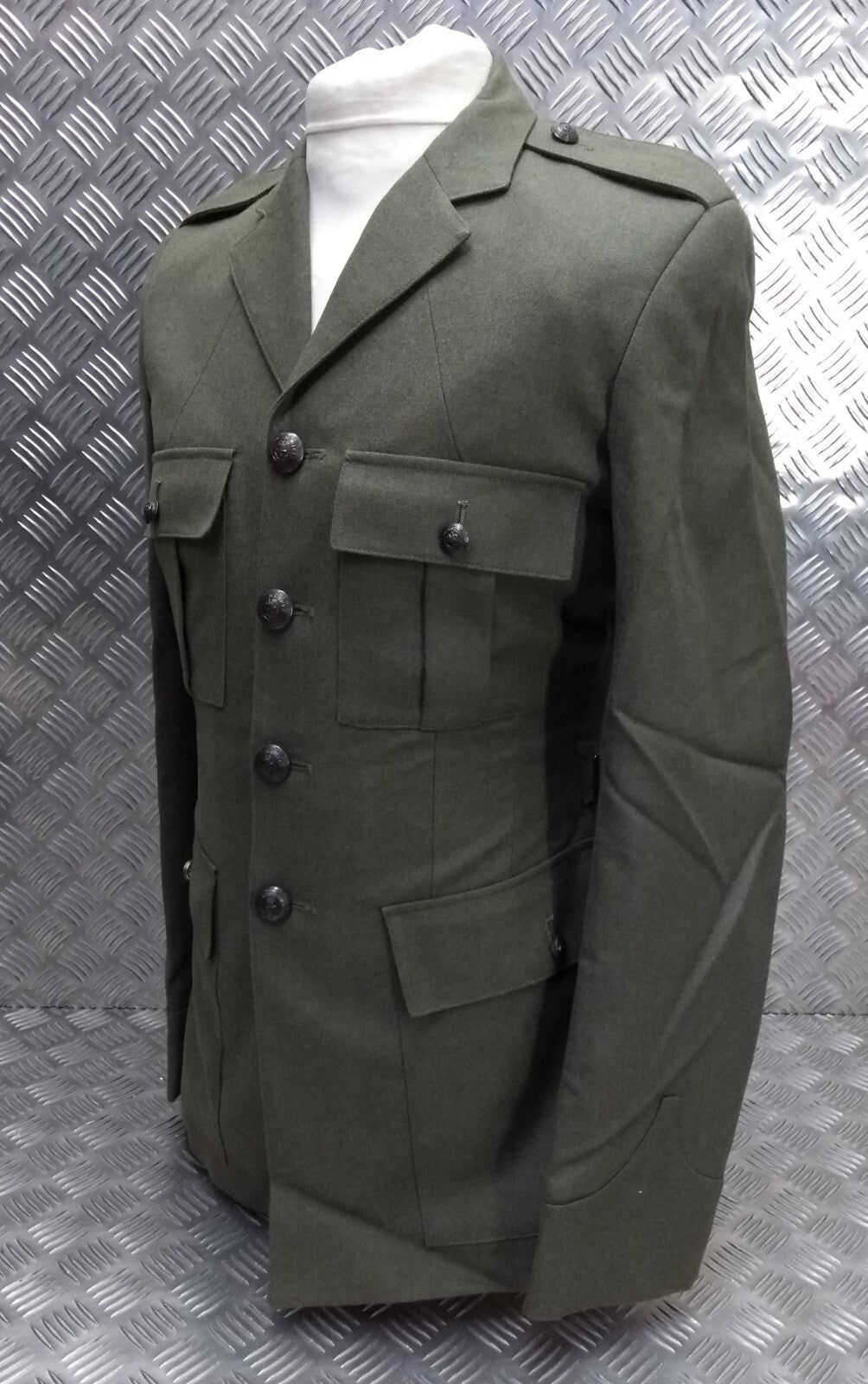 British Army RM Royal Marines No5 Jacket Lovat Green with Buttons Unfinished