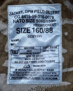 Army Desert Jacket British Soldier 95 Pattern Ripstop Combat Uniform 160/88cm