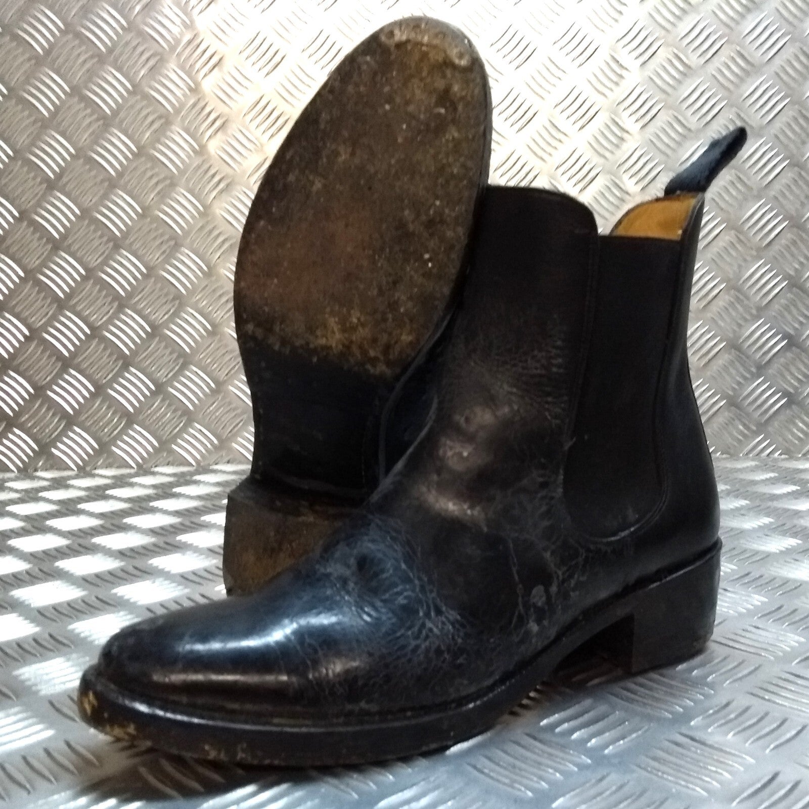 Officer's Chelsea Boots British Army HCav RHA With Spur Housing Assorted Sizes