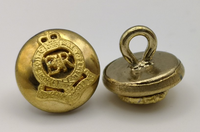 Royal Engineers Mounted Buttons Size 22L x10