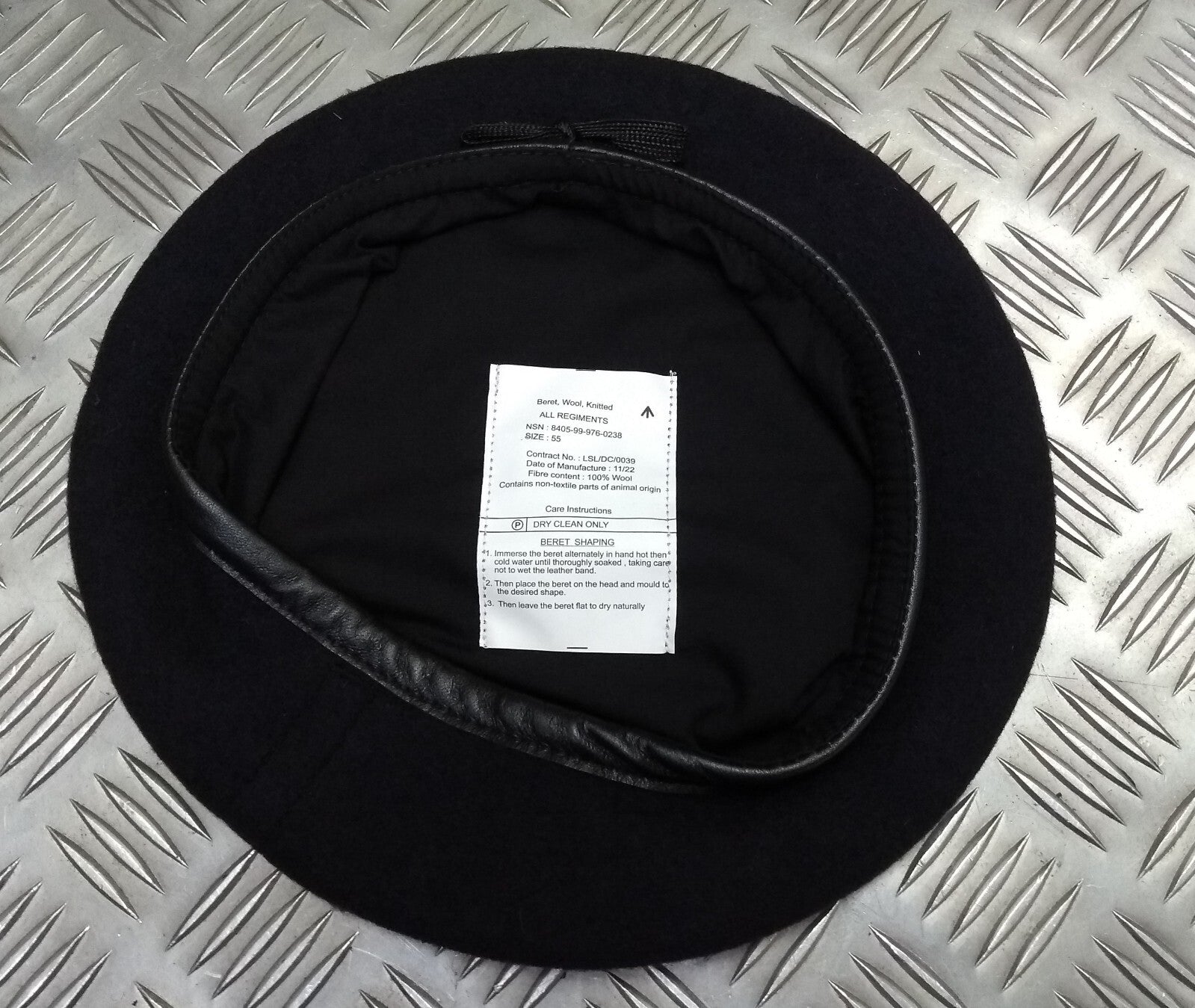 Dark Blue Beret All Regiments & Corps 100% Wool Genuine British- NEW