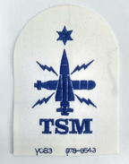 Royal Navy Tactical Submarine TSM Able Rate Blue & White Qualification Patch