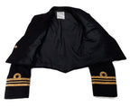 No7 Mess Jacket Lt Com Cuff Curls British Naval Ofc Dress RN