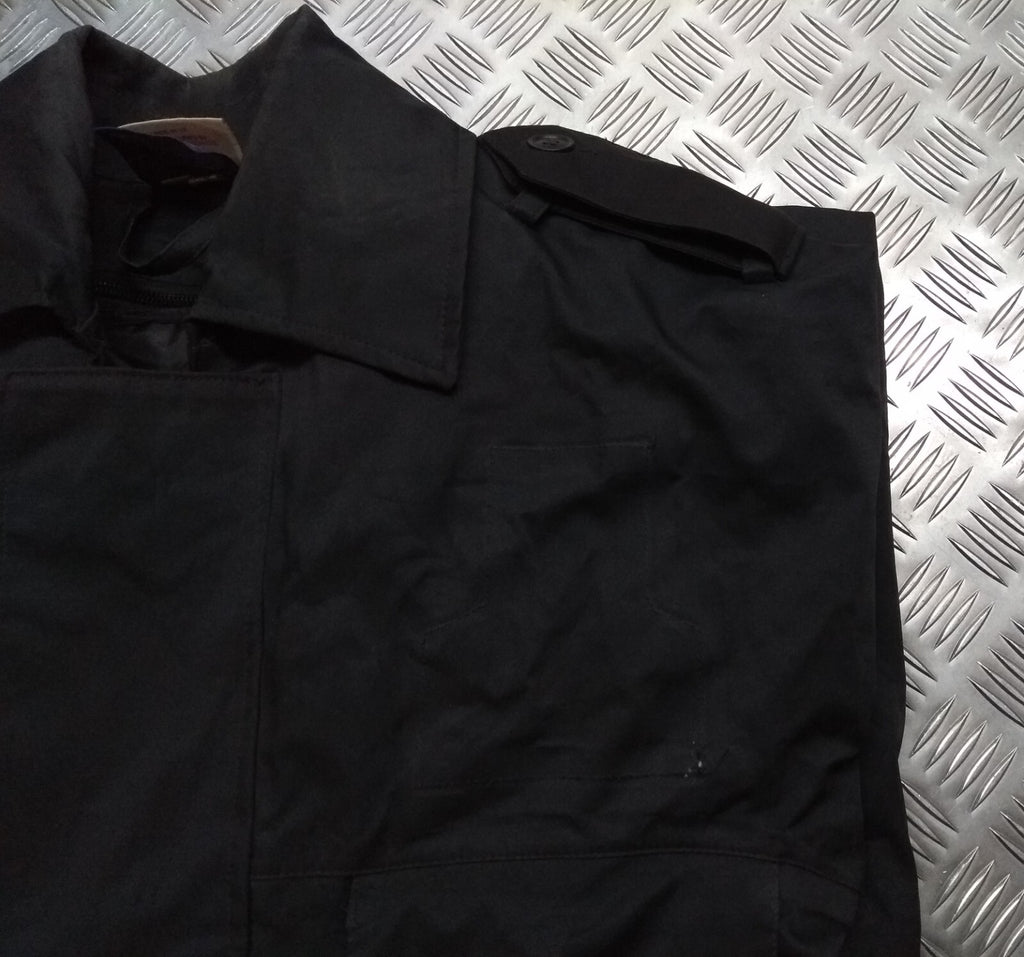 Black MVP Jacket Waterproof & Breathable 90s Army Spec Guards Security Detail