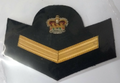Braided Patch 1 Chevron With Queens Crown British Issue NEW