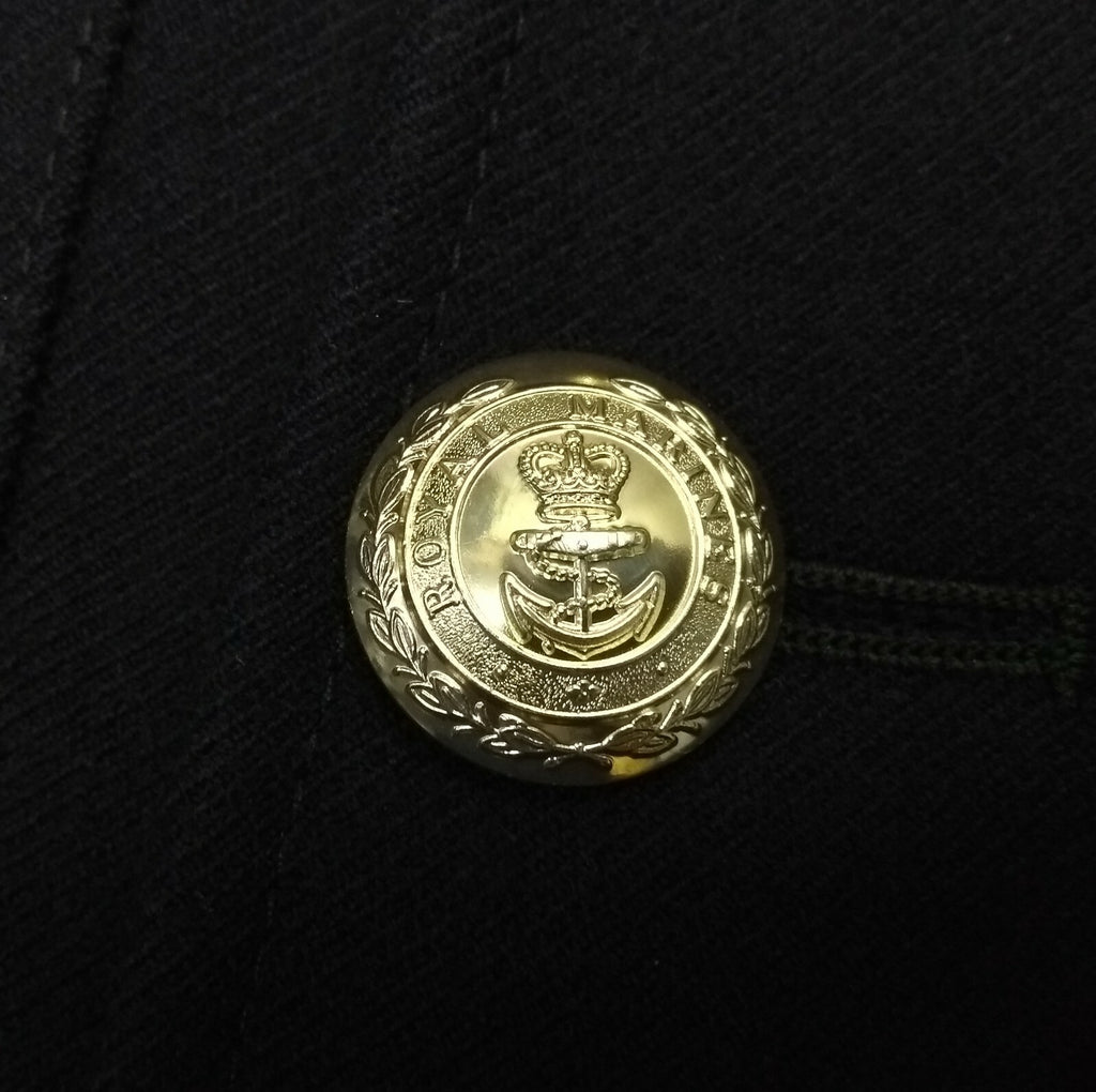 British Army RM No1 Dress Jacket & Belt Fancy Dress Navy All Sizes - NEW