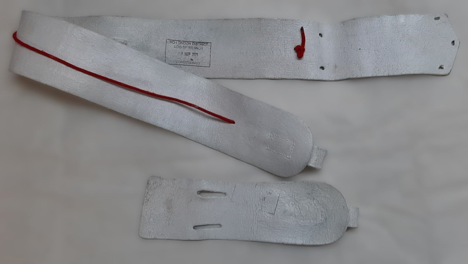 HCav Shoulder Strap Buff Leather British Soldier Ceremonial Cross Belt 94cm