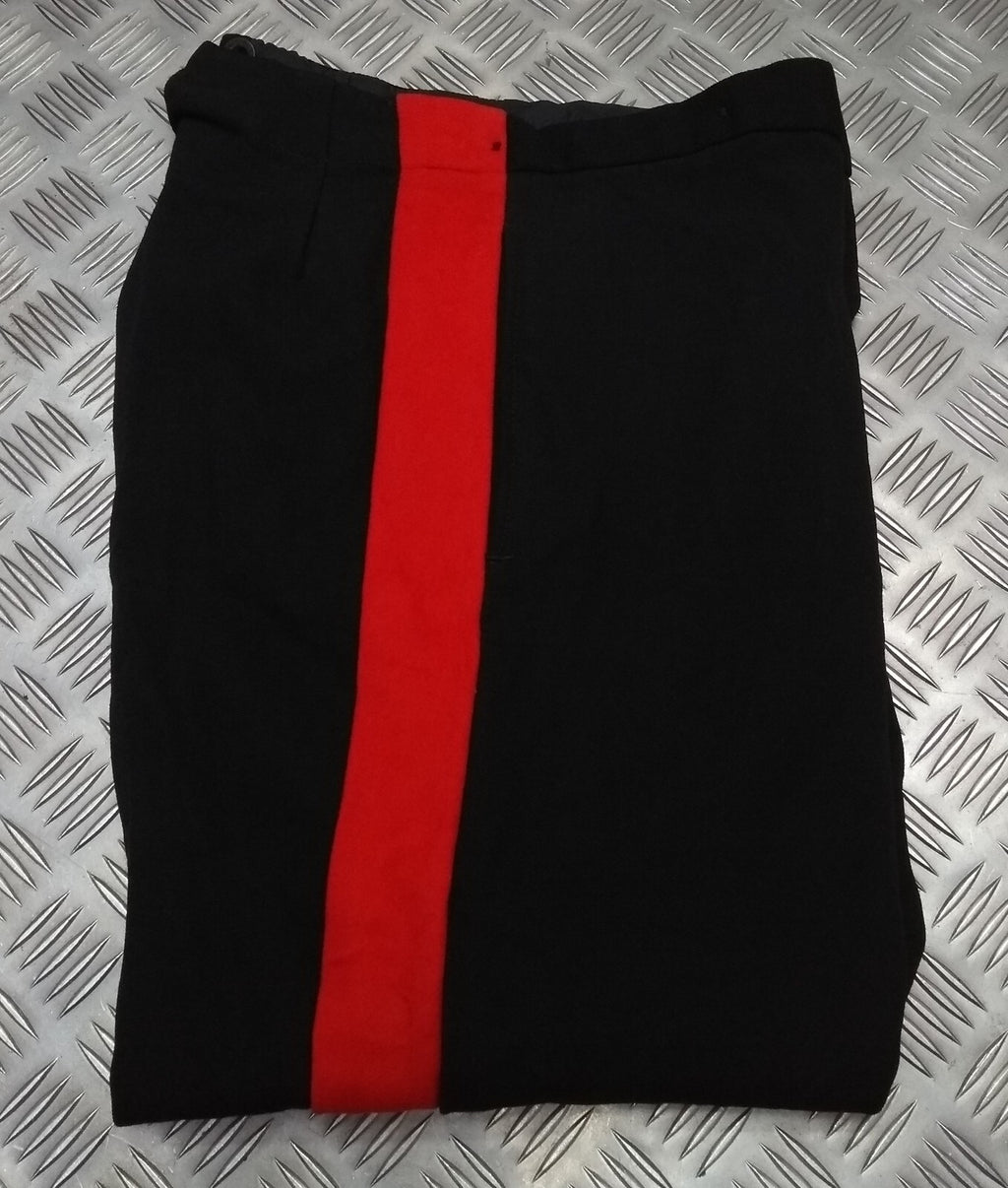 No1 Trousers Ex-British Dress Pattern With Red 4.5cm Stripes