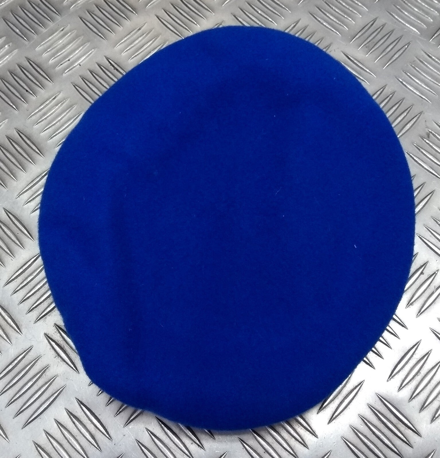 Mid Blue Beret Genuine Hobson London Manufactures Sample 6 1/2