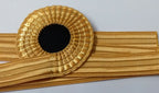 British Royal Navy RN Gold Wire Rank Slide Curls Lieutenant to Commander RN Spec