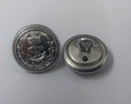 RN Naval Officers Flag Silver Mess Dress Buttons RN 19.1mm 30L ASBT45
