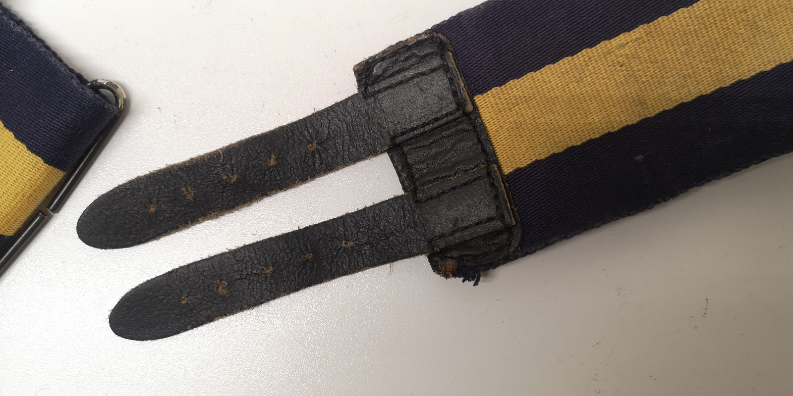 PWRR Stable Belt Vintage Double Leather Strap Issue missing strap parts
