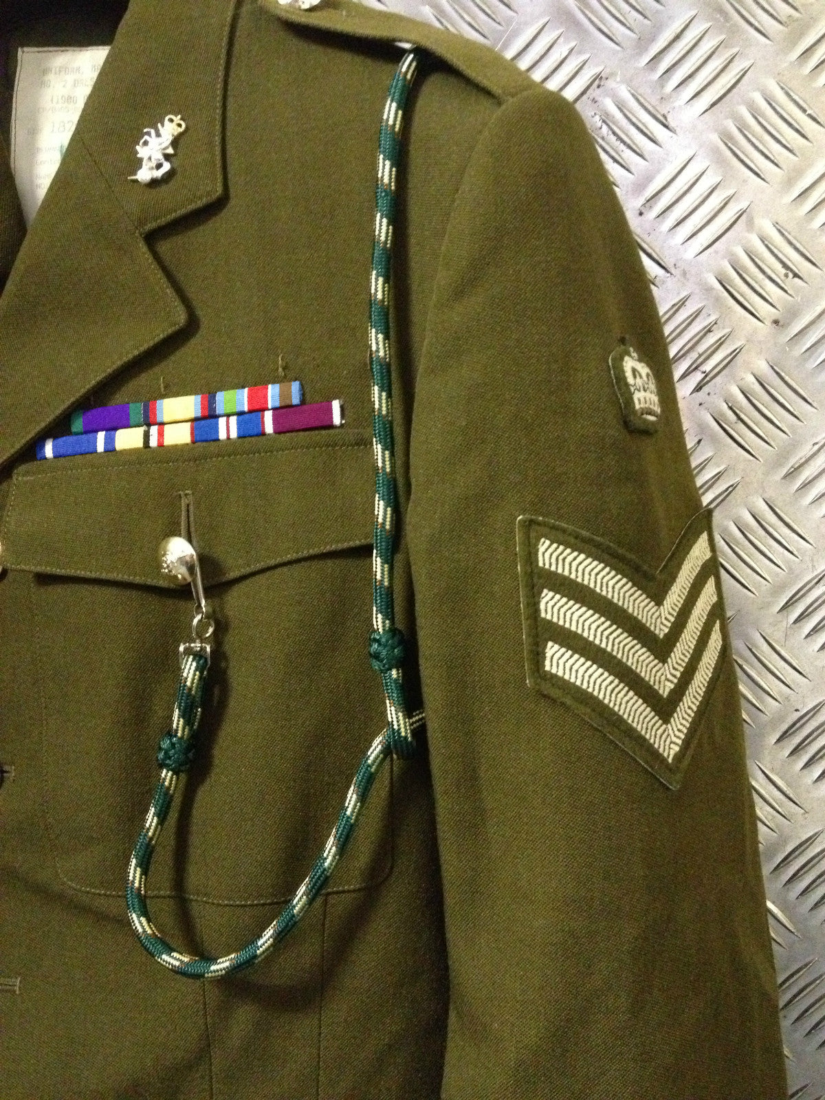 Lanyard For Parades Ceremony Dress British Forces Dress Assorted Colours