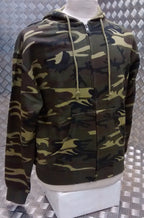 Woodland Camo Style Hoody Freestyle Skate Boarder Skater - All Sizes - NEW