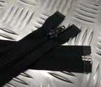 Genuine British Issue 56cm Open End Zip Zipper Stealth Black
