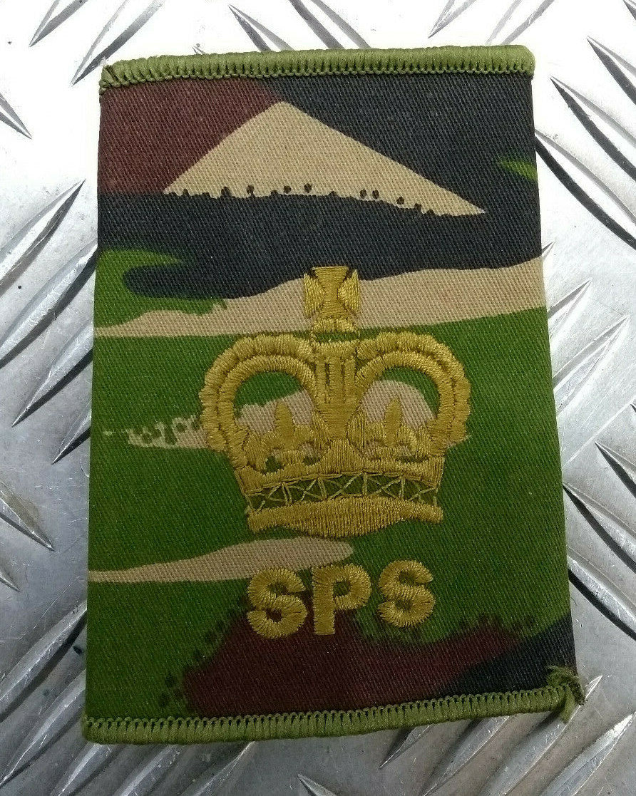 British Woodland DPM Camo SPS Rank Slides Assorted Ranks